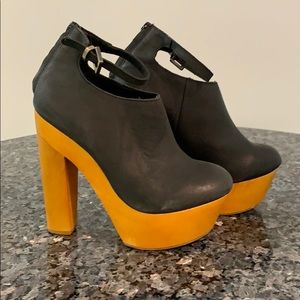 Messeca clog style platform heels